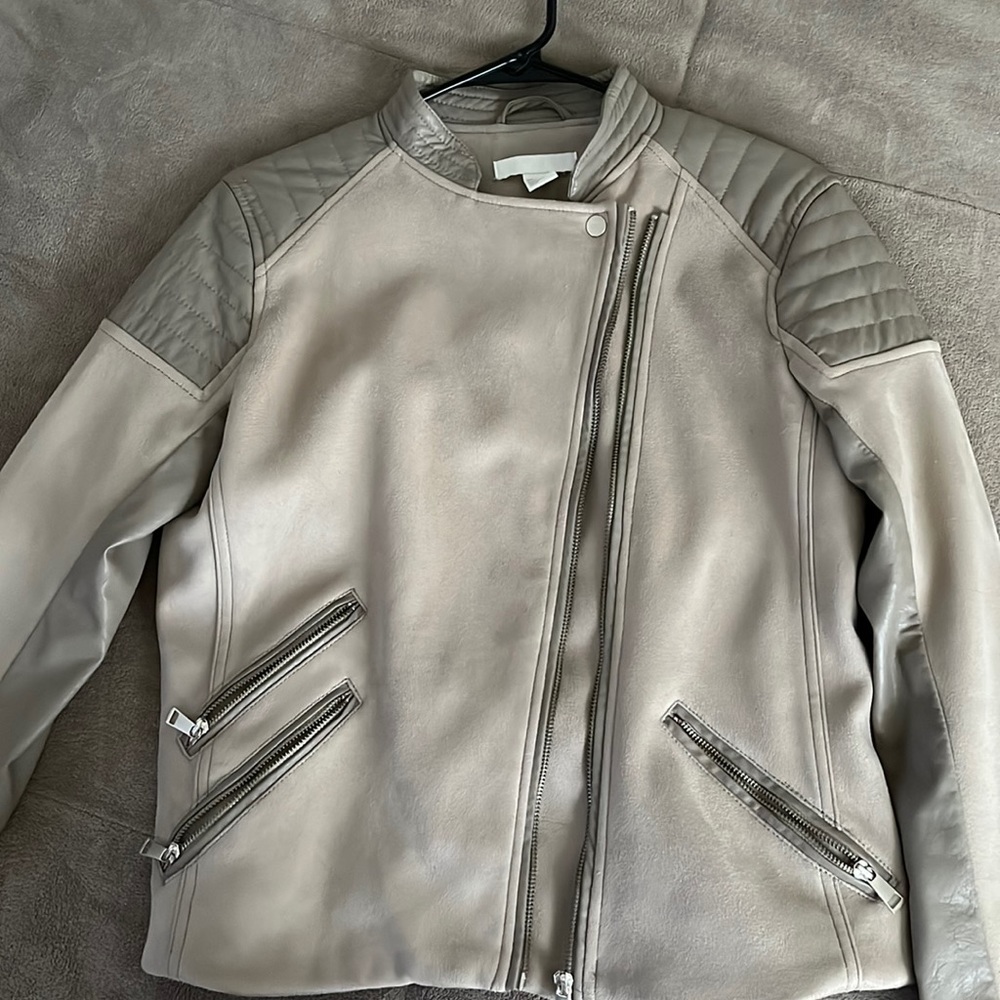 Leather/suede jacket